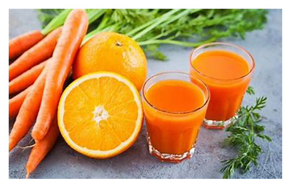  La combinación de la zanahoria y la naranja en un batido aporta nutrientes que ayudan a la salud de los ojos, fortalecen el sistema inmune y más