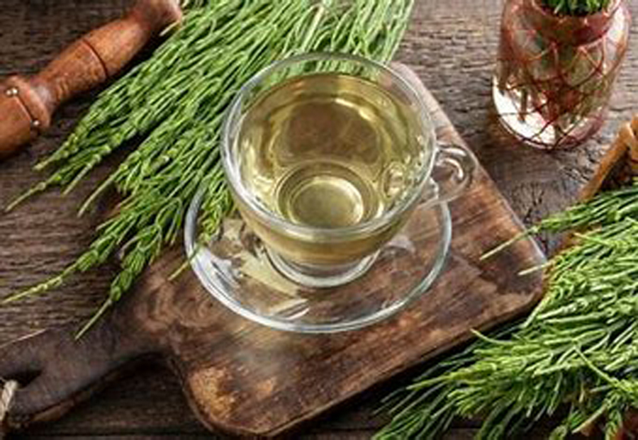  El té cola de caballo es una de las formas más sencillas de consumir esta hierba medicinal