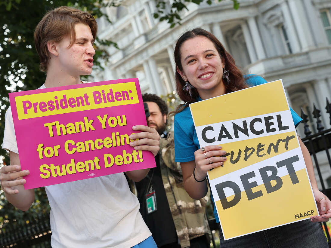 student debt, student loans, joe biden, democrats, college, university, republicans,