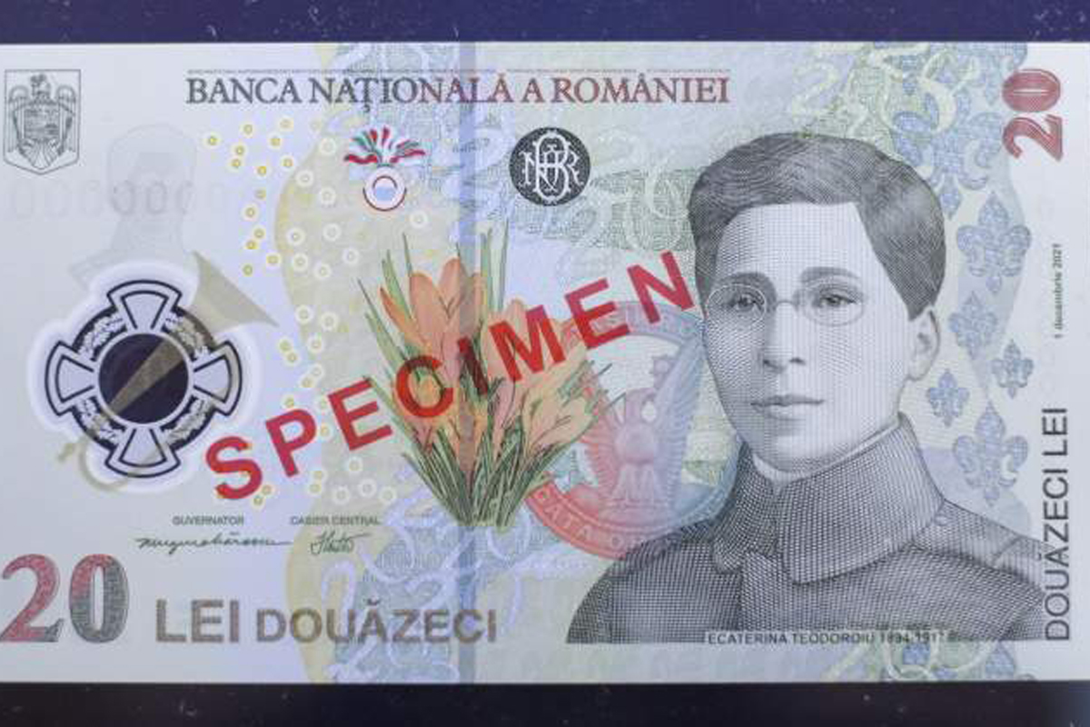 Rumania, dinero, economia, billetes, mujer