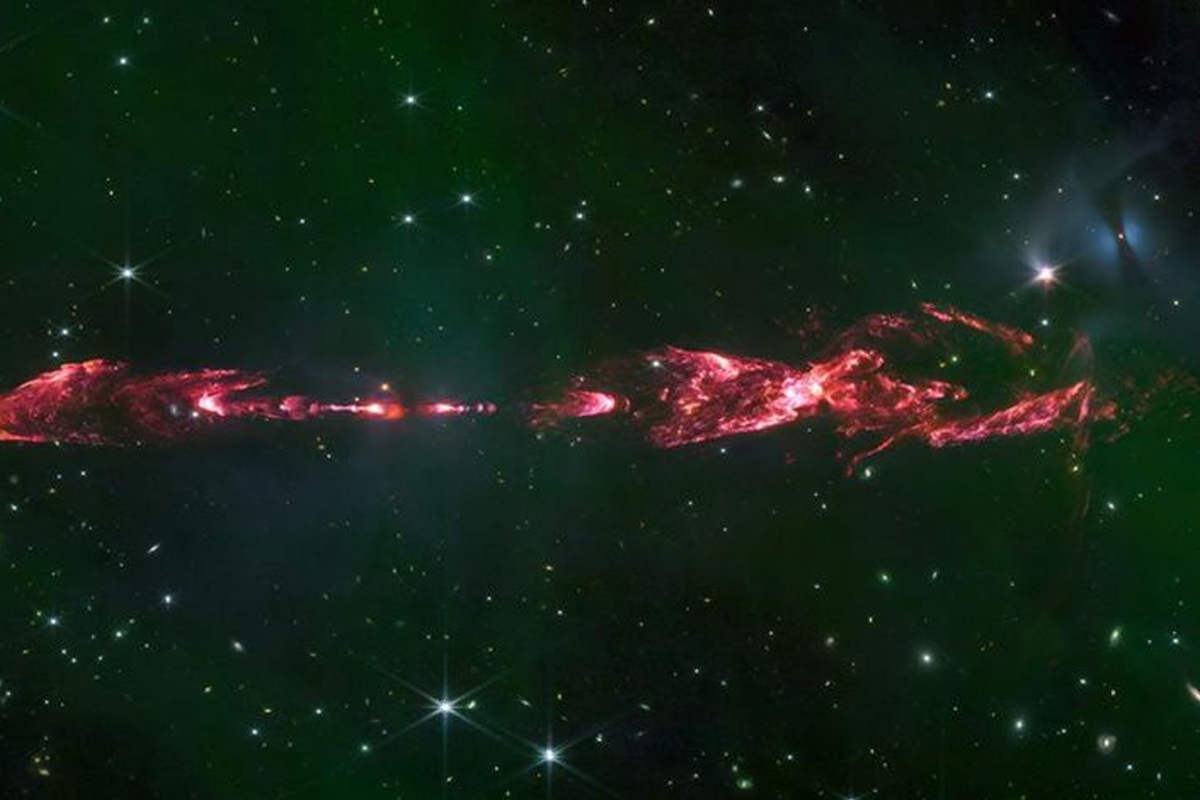 jemes Webb, estrella recién nacida, telescopio, red latina