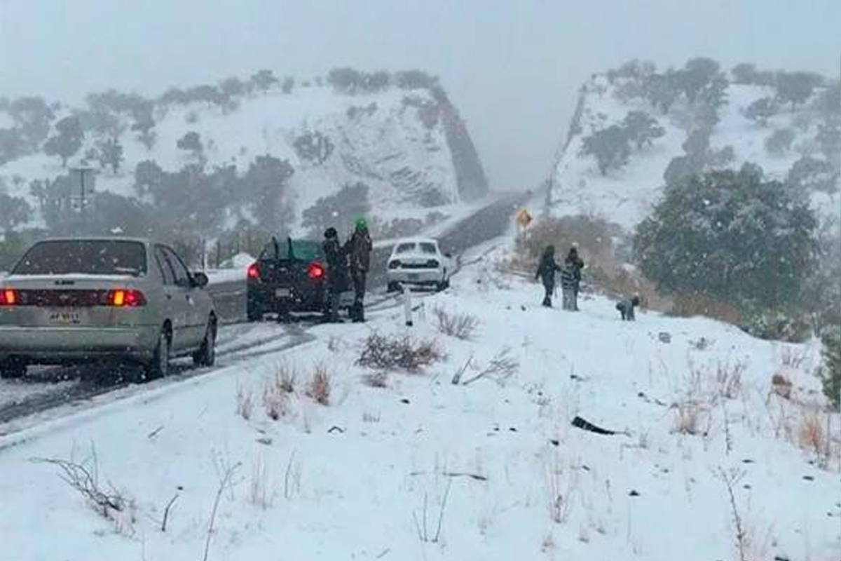 Tormenta invernal, Mexico, nevadas, Red Latina