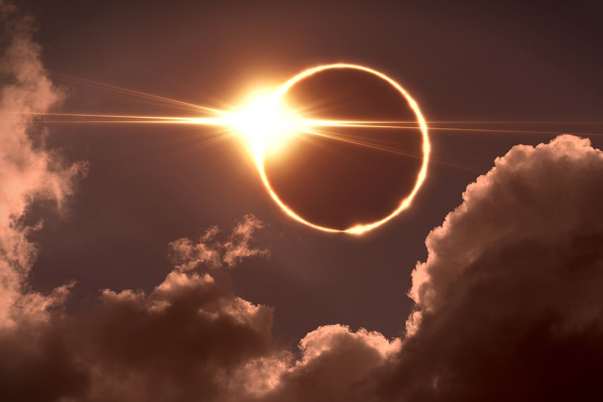 Eclipse de sol, fenomeno, anillo de fuego, Red latina