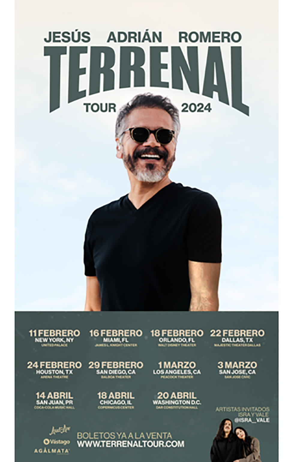 El Jesús Adrián Romero Terrenal Tour 2024
